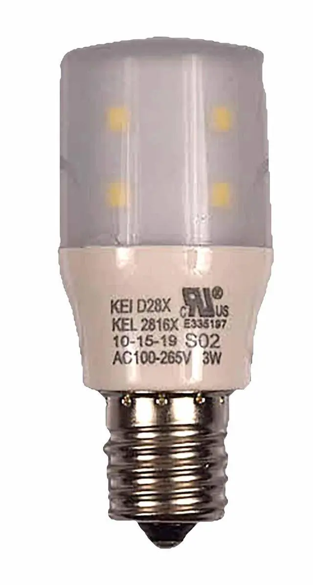 Main image of LED Light Bulb 5304522314 3 Watt T8 E17 Base 1 Count