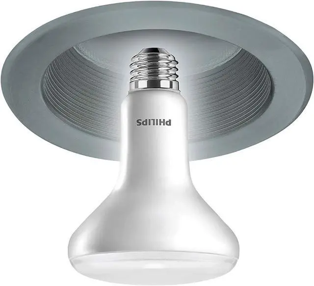 Alt view image 6 of 7 - LED 65W BR30 6-Pack Ultra Definition Soft White (2200K) 650 Lumen (7.5W = 65W) Dimmable Flicker-Free Light Bulbs