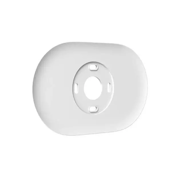 Alt view image 2 of 6 - Nest Thermostat Trim Kit - Made for the Nest Thermostat - Programmable Wifi Thermostat Accessory - Snow