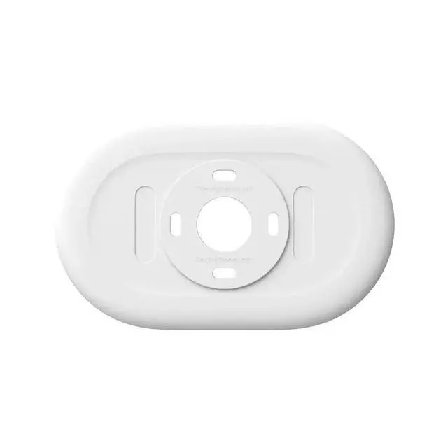 Alt view image 3 of 6 - Nest Thermostat Trim Kit - Made for the Nest Thermostat - Programmable Wifi Thermostat Accessory - Snow