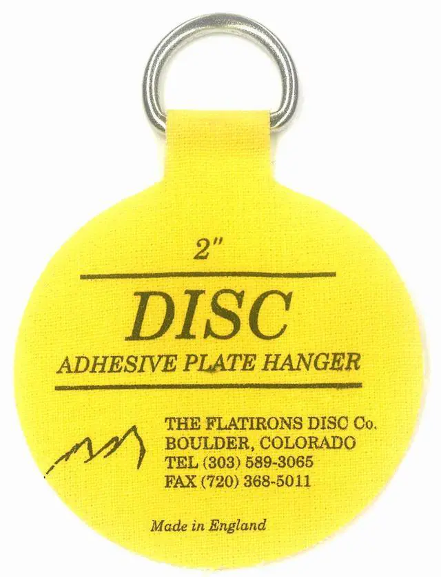 Alt view image 2 of 3 - Flatirons Adhesive Plate Hanger Set (6-2 Inch Hangers)
