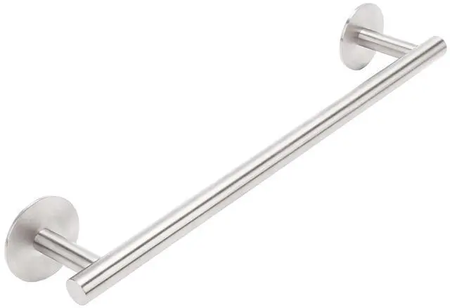 Main image of Self Adhesive Towel Bar,16" Brushed Nickel No Drill Bathroom,304SS Towel Rack
