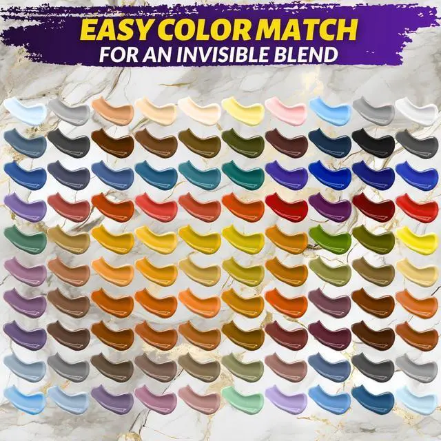 Alt view image 2 of 7 - Tile & Stone Repair Kit | Fix Cracks, Chips, and Scratches on Bathtubs, Tile and Stone Floors, Walls, and Counters | Easy Application with Kneadable Putty