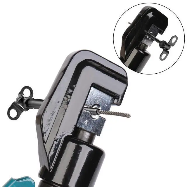 Alt view image 7 of 7 - 10 Pair 1/8" Black Cable Railing Kit Swage Toggle Turnbuckle Hardware | Adjustable Angle T316 Stainless Steel Cable Railing Kits for 2"x2", 4"x4" Wood Posts, Black Deck Railing Kit for Stairs