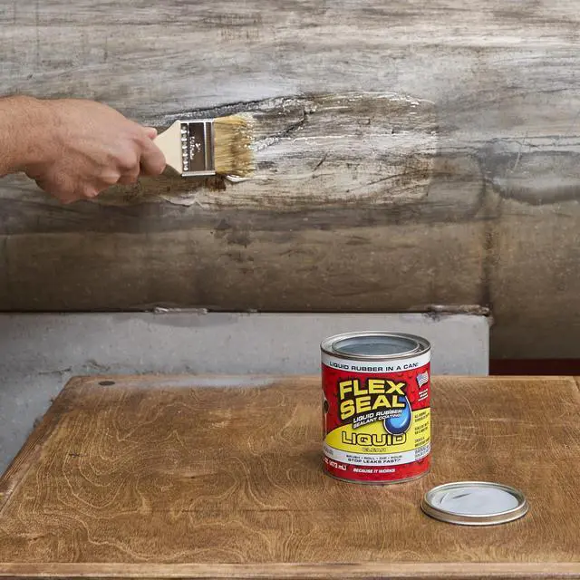 Alt view image 3 of 7 - Rubber Coating Sealant, Waterproof, Flexible, Breathable, and UV Resistant, Roof Repair, Basements, RV, Campers, Trailers, Marine, EPDM, Masonry, Clear, 16 oz