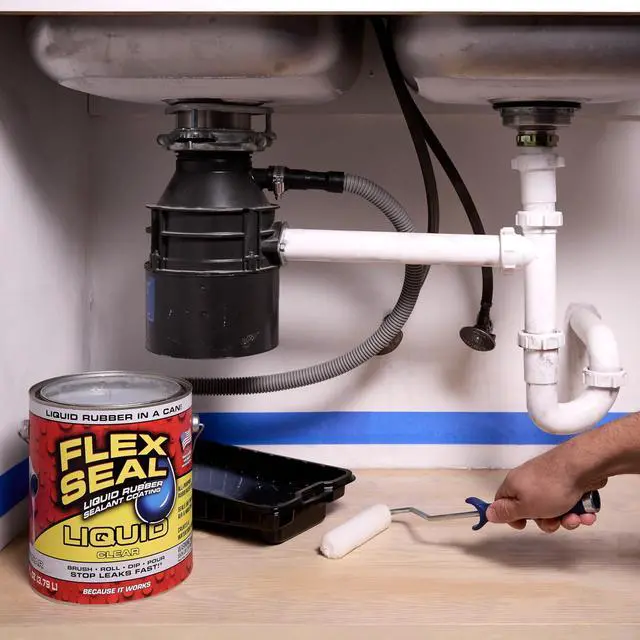 Alt view image 6 of 7 - Rubber Coating Sealant, Waterproof, Flexible, Breathable, and UV Resistant, Roof Repair, Basements, RV, Campers, Trailers, Marine, EPDM, Masonry, Clear, 16 oz