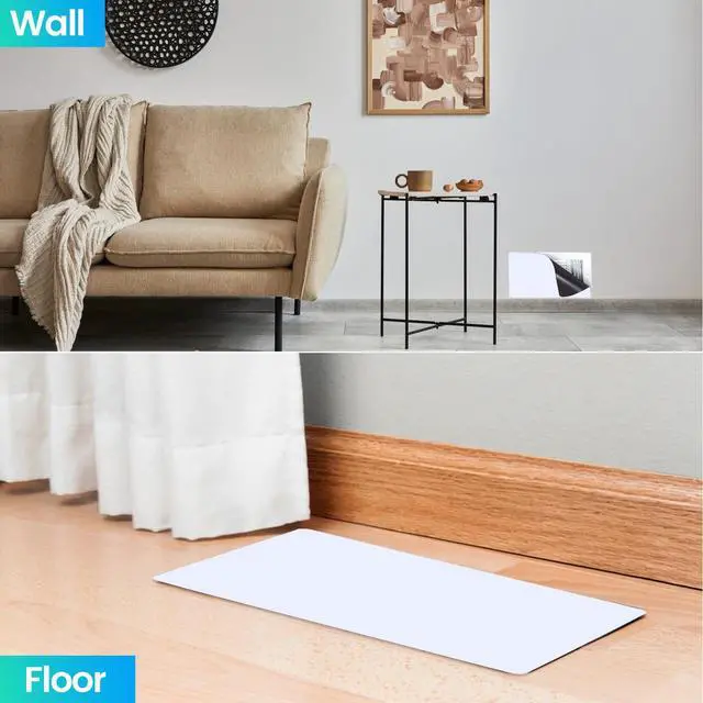 Alt view image 5 of 7 - Magnetic Vent Covers, Extra Strong Magnets, White 8" x 12" (3 Pack) Ultra Thick 60mil, Complete Seal, Air Vent Covers for Home Floor, Ceiling, Wall Registers, HVAC, AC, RV, and Heater Vents