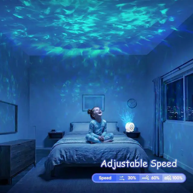Alt view image 4 of 7 - Galaxy Projector for Bedroom, Galaxy Light Projector with 41 Lighting Modes | Starry Nebula Ceiling Night Light with Timer and Remote, Room Decor, for Christmas, Birthdays