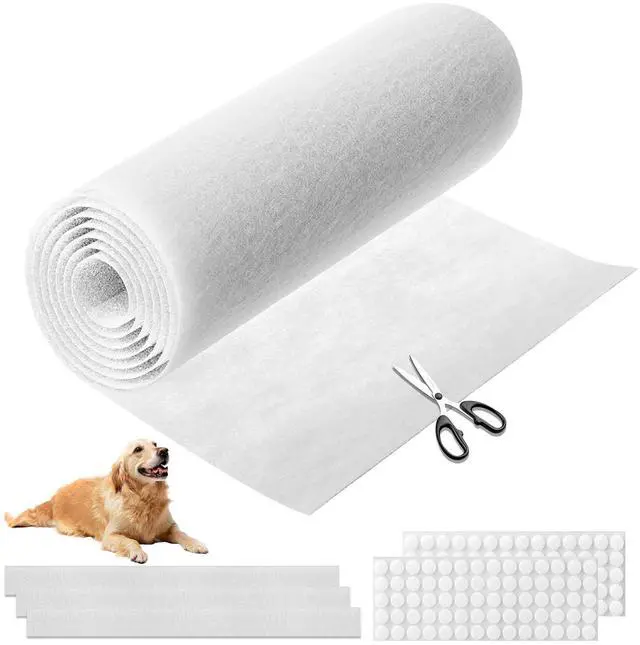 Main image of MERV 13 Air Filter Material -23 Ft² Cut to Fit Air Filter Media for Home HVAC, Furnace, AC & Purifier -Filters Dust and Pet Dander as Small as 0.3 Microns-Easy DIY with Hook Tape