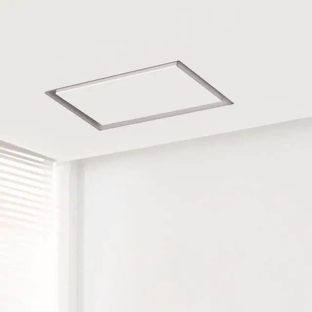 Alt view image 7 of 7 - Flush Wall Vent Cover 6x10 Inch for Drywall Vent, Metal Wall-Mounted Air Register Grille, Easy Install, Paintable, (White, 1 Pc, No Manual Damper)
