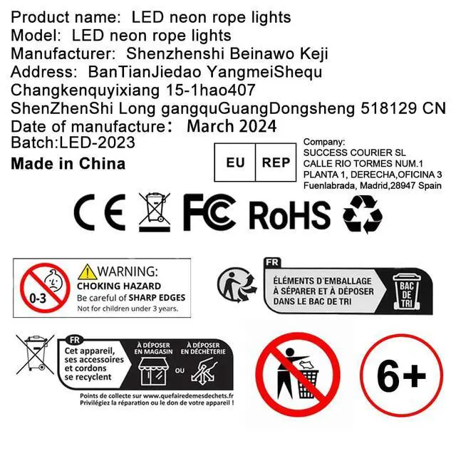 Alt view image 2 of 7 - 100ft Led Strip Lights,Long Smart Led Light Strips Music Sync 5050 RGB Color Changing Rope Lights,Bluetooth APP/IR Remote/Switch Box Control Led Lights for Bedroom,Home Decoration,Party,Festival