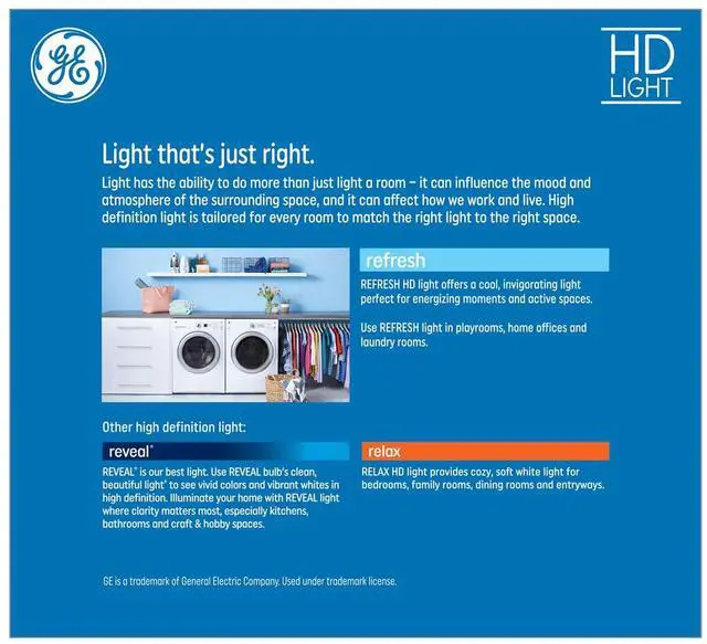 Alt view image 2 of 3 - Refresh 6-Pack 65 W Equivalent Dimmable Daylight Br30 LED Light Fixture Light Bulb 22 Year Life