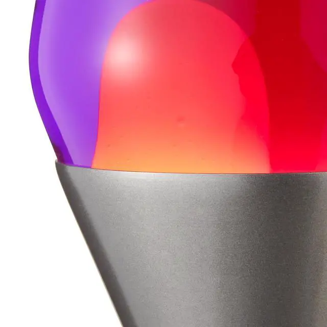Alt view image 5 of 6 - The Original Lava® Lamp - Large 52oz 16.3" - Vivid Twilight - Classic Liquid Motion Lamp - Orange Lava and Purple Liquid - Item #5119 (Amazon Exclusive)