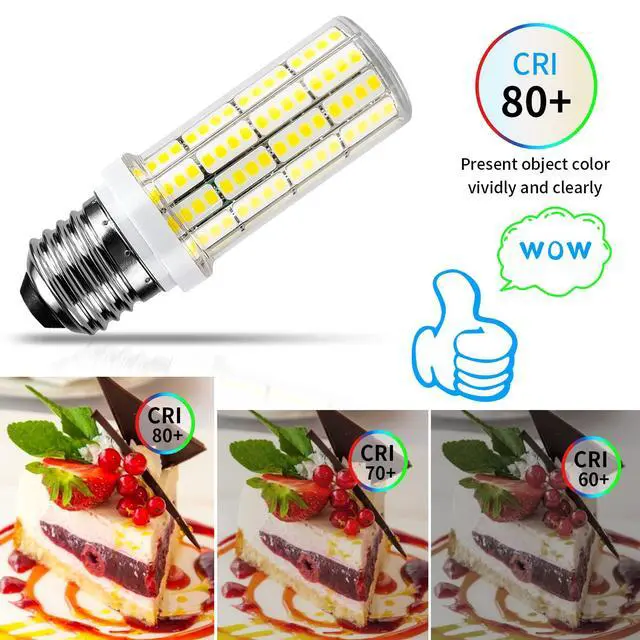 Alt view image 4 of 6 - Led Light Bulb 6pcs 200w Equivalent 2500 Lumen 5000k Cool Daylight White 20w Super Bright Led Bulb E26/E27 Base