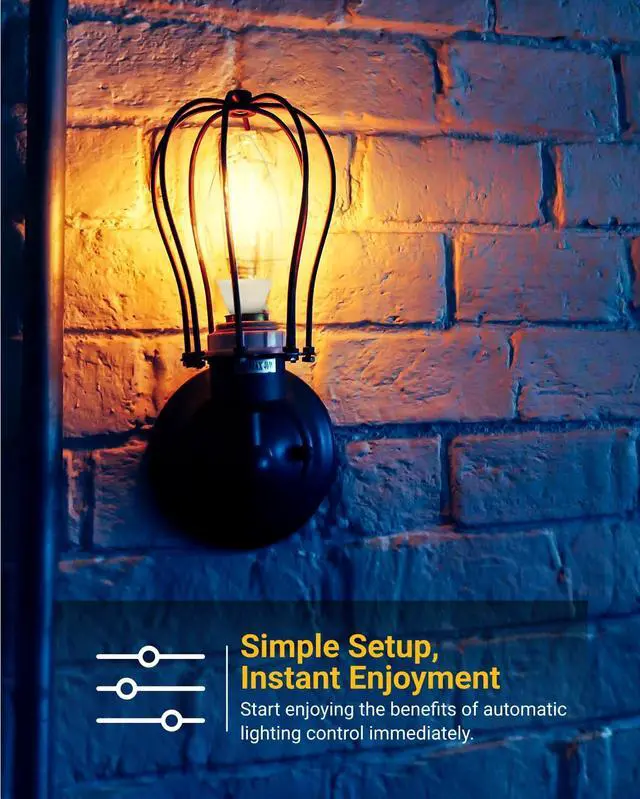 Alt view image 6 of 7 - Sunco B11 Candelabra LED Bulb, Dusk to Dawn, E12, 5W=40W, 2700K | 500LM, Soft White, Small Base, Photocell Sensor, Edison Filament, for Porch Lighting, Outdoor (40W Equivalent)