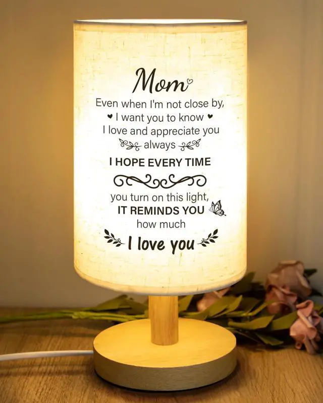 Main image of Gifts for Mom from Daughter Son, Table Lamp for Mom Birthday Gifts | Birthday Gifts for Mom from Daughter Son, Christmas Mothers Day Gifts for Mom Gifts, Mother Lamp Decor for Bedroom Decor
