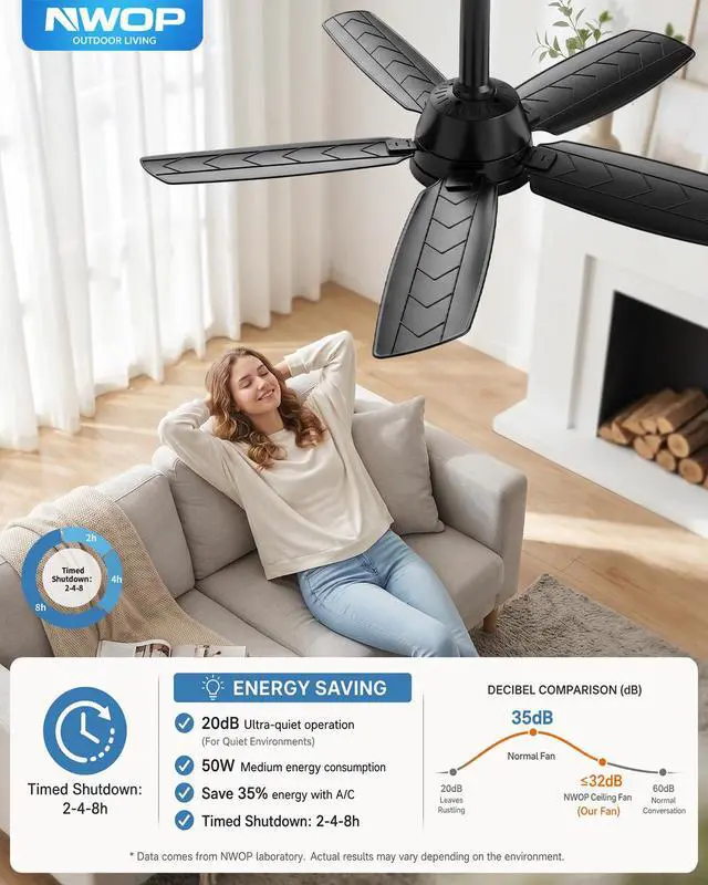 Alt view image 5 of 7 - 28 Inch Socket Fan Light with Remote, 6 Speeds & 3 Colors Screw in Ceiling Fan, E26/E27 Light Socket Fan with Reversible Motor, Dimmable 3000K-6500K Socket Fan for Bedroom Kitchen Garage, Black