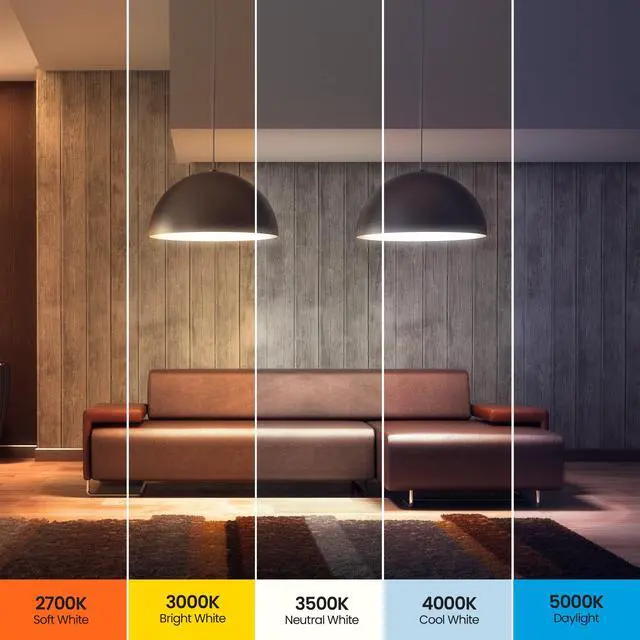 Alt view image 5 of 7 - BR30 LED Light Bulb 5CCT Dimmable - 100W Equivalent 2 Pack