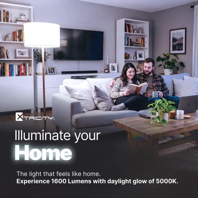 Alt view image 5 of 7 - Compact Fluorescent Light Bulbs T2 Spiral, E26 Base, 23W (100W Equivalent), 5000k Daylight, 1520 Lumens, CFL, 120V - UL Listed, (4 Pack)