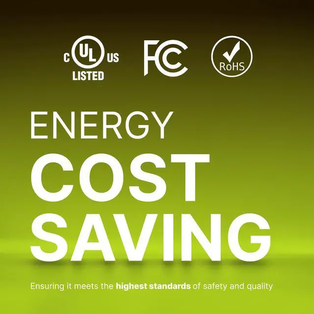 Alt view image 6 of 7 - Compact Fluorescent Light Bulbs T2 Spiral, E26 Base, 23W (100W Equivalent), 5000k Daylight, 1520 Lumens, CFL, 120V - UL Listed, (4 Pack)