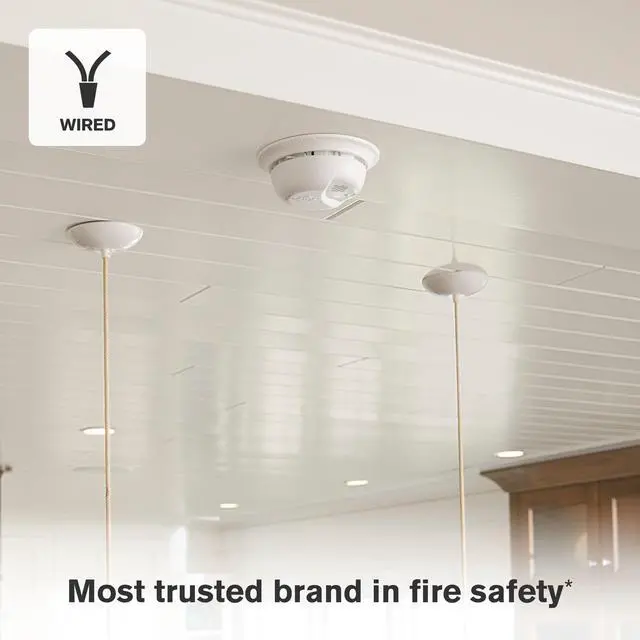 Alt view image 4 of 6 - Hardwire Smoke Alarm | SMI100-AC, 9V Battery Backup