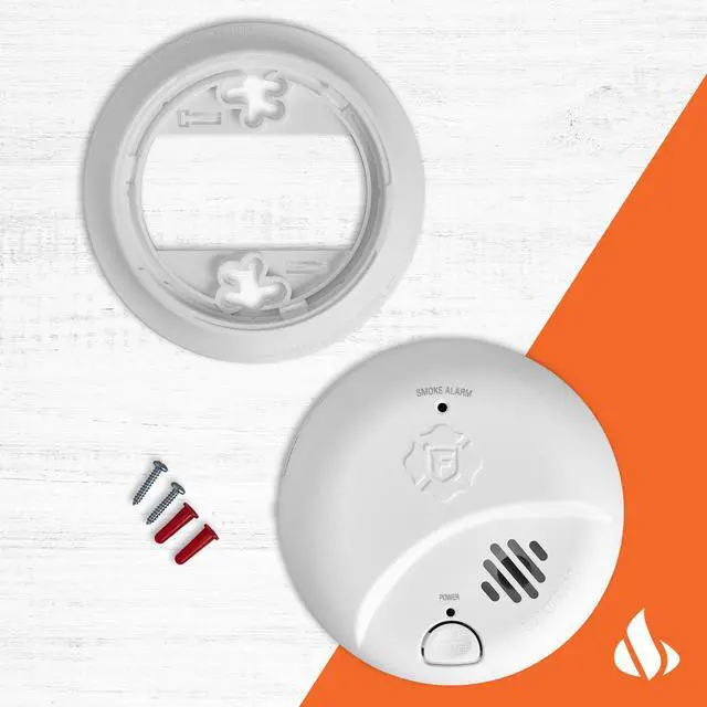 Alt view image 3 of 6 - 10-Year Battery Smoke Alarm | SMI110