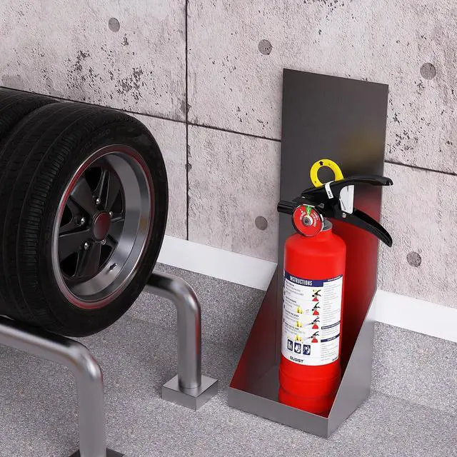 Alt view image 7 of 7 - Signature ABC Fire Extinguisher for Home, 2.5 lb, 1 Pack | 1-A:10-B:C Rated Dry Chemical Extinguisher Designed For Initial Household Fires In Kitchens, Garages And Living Areas