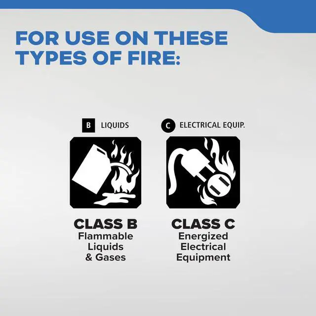 Alt view image 3 of 7 - Mariner PWC Fire Extinguisher for Jet Skis, 5-B:C, KD57W-5BC | Coast Guard Approved for Personal Watercraft, Very Small Flammable Liquids & Electrical Fires, 2.5 lb. Dry Chemical