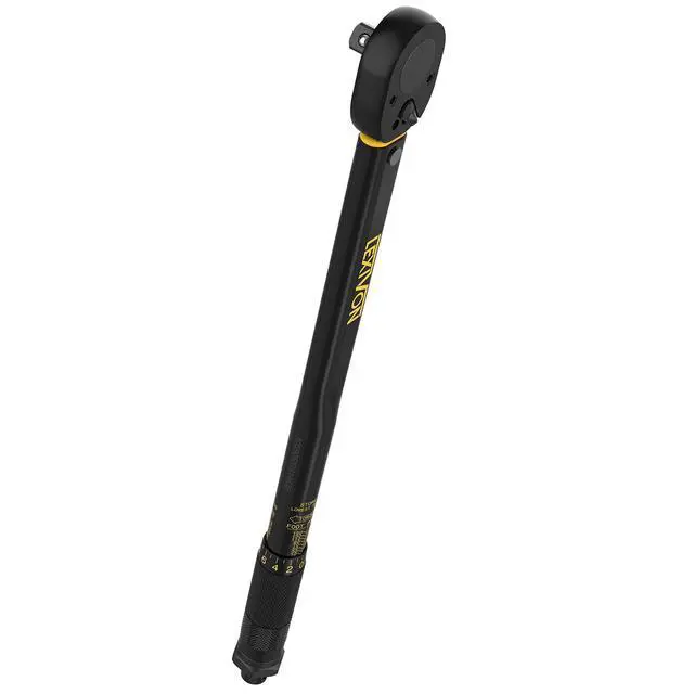 Alt view image 7 of 7 - Torque Wrench 1/2-Inch Drive Click 10~150 Ft-Lb/13.6~203.5 Nm (LX-183)