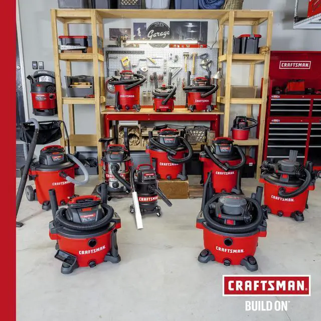Alt view image 7 of 7 - CMXEVBE17250 2.5 Gallon 2.5 Peak HP Wet Dry Shop Vacuum