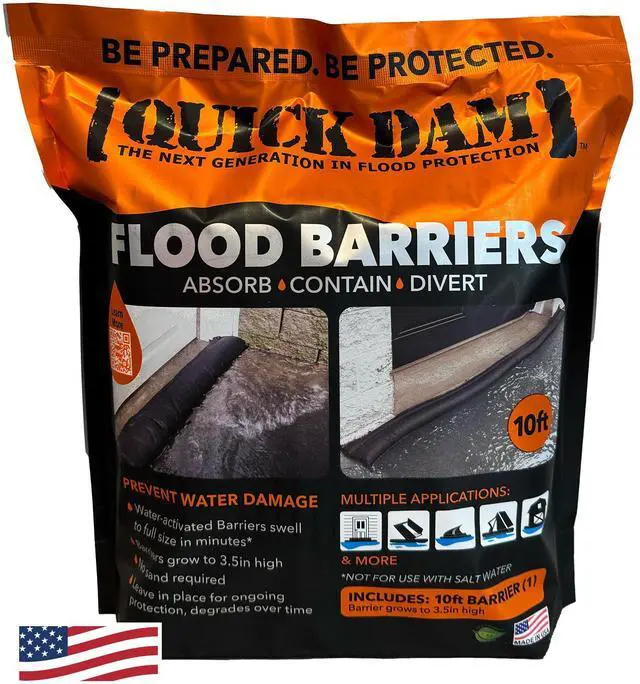 Main image of QD610-1 Water Activated Flood Barrier 10 feet, 1-Pack