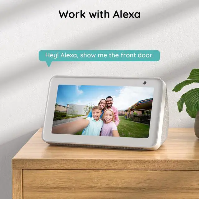 Alt view image 7 of 7 - Video Doorbell Camera Wireless, 180° Wide View, 2K, No Subscription | AI Human Detection, Head-to-Toe, HDR Night Vision, Two-Way Audio, Battery Powered with Chime, 2.4 GHz Wi-Fi Only