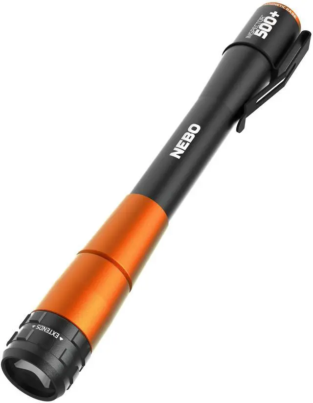 Main image of Inspector 500+ Pen Light, 500 Lumen LED Rechargeable Pocket Light-Orange