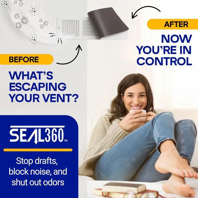 Alt view image 4 of 7 - Magnetic Vent Covers (3-Pack), Pockets for Complete Seal, 5.5" X 12" (White) for Floor, Wall, or Ceiling Vents and Air Registers, for RV, Home HVAC and AC Vents, Vent Not Included