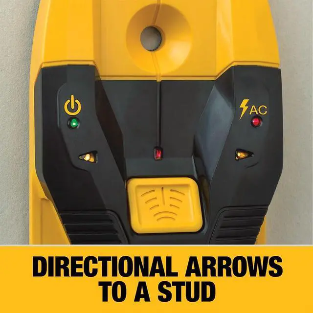 Alt view image 4 of 6 - Stud Finder, 3/4, Locate Framing Studs Efficiently with LED Arrows, Ideal for Wood and Metal, AAA Batteries Included (DW0100)
