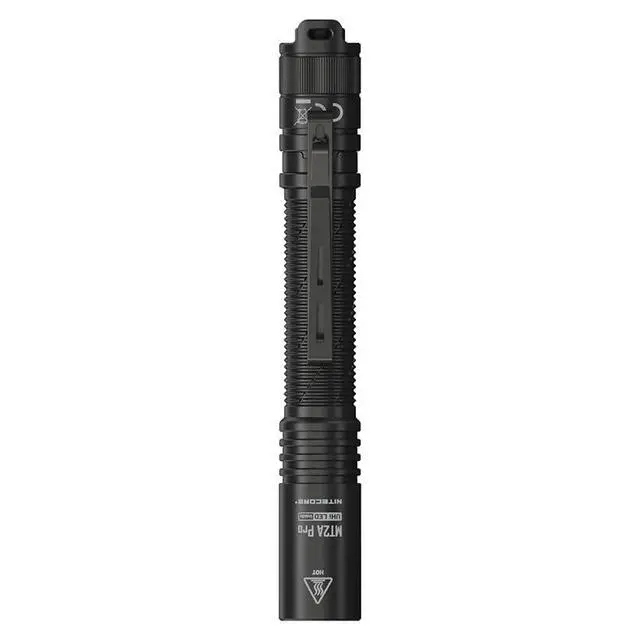 Alt view image 2 of 7 - MT2A Pro EDC Flashlight, 1000 Lumens, 279 Yard Beam, USB-C Rechargeable, Dual Power Compatibility, Compact Waterproof Slim Penlight, Including S Sticker
