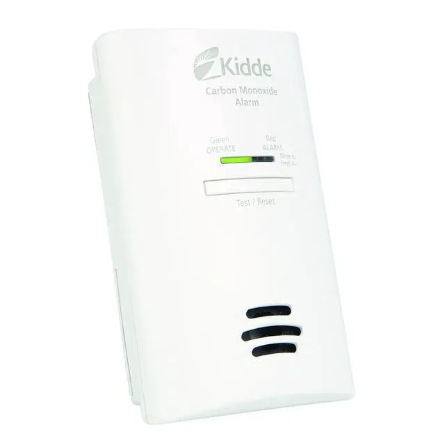 Alt view image 7 of 7 - Carbon Monoxide Detector, Plug-in Wall with AA Battery Backup, Test-Hush Button