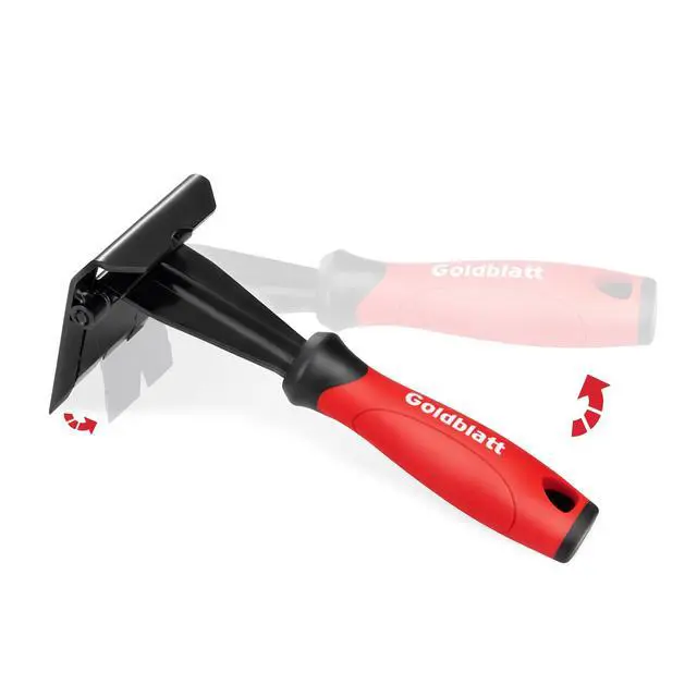Alt view image 5 of 7 - Trim Puller, 4-Inch Tile Removal Tool Baseboard Removal Tool | Trim Removal Tool for Commercial Work & Home Improvement, Baseboard, Molding, Siding and Floor Removal, Remodeling