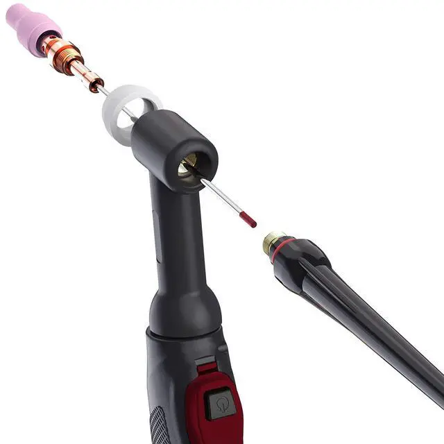 Alt view image 5 of 7 - TIG Welding Tungsten Electrode 10-Pack 3/32"x 7"(Red, WT20/EWth-2) | WT20/EWth-2