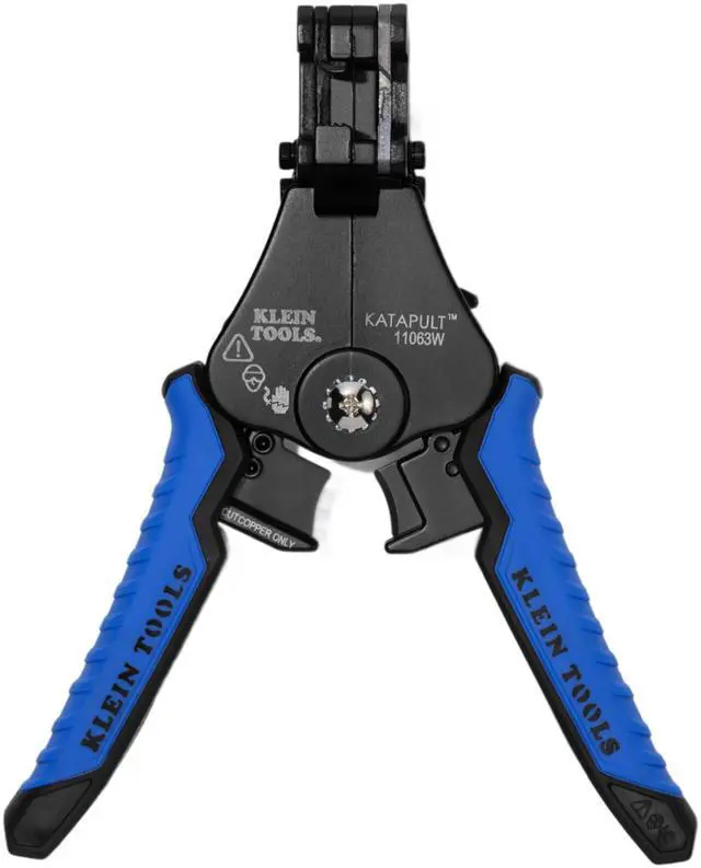 Main image of 11063W Wire Cutter/Stripper, Heavy Duty Automatic Tool for 8-20 AWG Solid and 10-22 AWG Stranded Electrical Wire