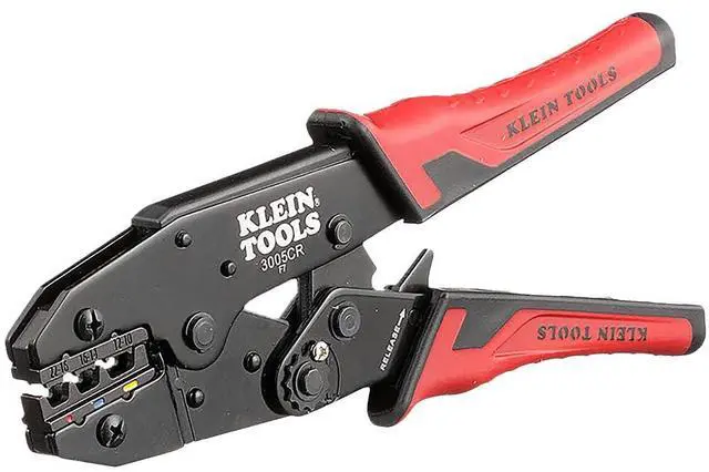 Main image of 3005CR Wire Crimper Tool, Ratcheting Insulated Terminal Crimper for 10 to 22 AWG Wire