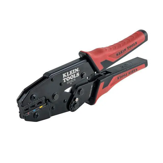 Alt view image 6 of 7 - 3005CR Wire Crimper Tool, Ratcheting Insulated Terminal Crimper for 10 to 22 AWG Wire