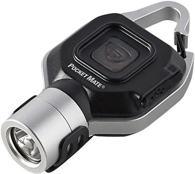 Main image of 73300 PocketMate 325-Lumen USB Rechargeable Flashlight, Silver | 325 lumens; USB rechargeable capable; multi-mode lighting; IPX-rated water resistant; impact-resistance tested
