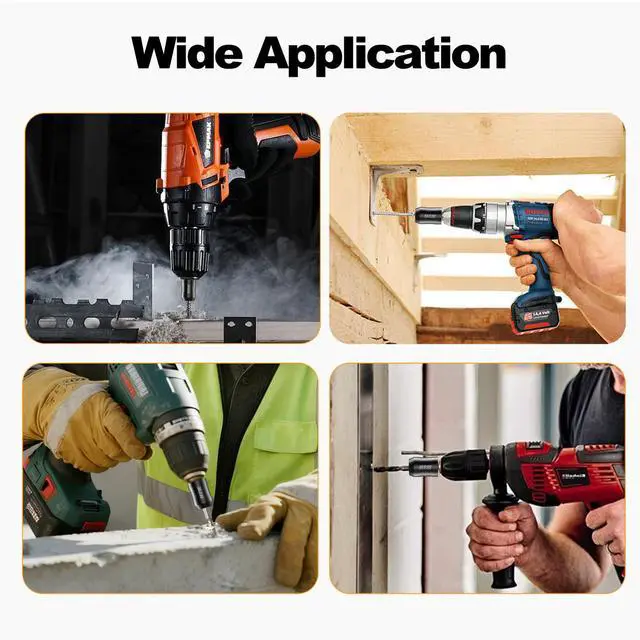 Alt view image 7 of 7 - Strong Magnetic Screw Ring: 1/4 Inch/ 6.35 mm Universal Magnetic Screw Holder - Removable Magnetic Screwdriver Drill Bit Holder for Hex Screwdriver and Power Bits(2 Pcs)