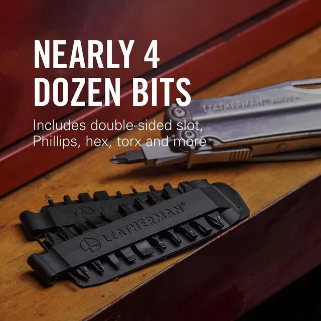 Alt view image 2 of 7 - Bit Kit, 21 Double-Ended Screwdriver Bits for Multi-Tools | 42 Bits for Multitools and Knives with Bit Holders