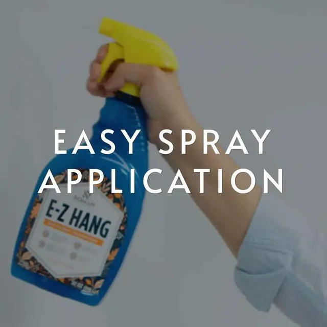 Alt view image 3 of 7 - s E-Z Hang Peel & Stick Wallpaper Helper, Clear, Non-Staining, 32-OZ | Provides Slip and Increased Adhesion
