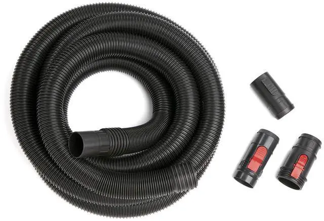 Main image of CMXZVBE38759 2-1/2 in. x 20 ft. POS-I-LOCK Wet Dry Vacuum Hose | Industrial-Grade Shop Vacuum Hose Attachment Kit, Fits Most Wet/Dry Vacuums with a 2-1/2 in. Diameter Inlet