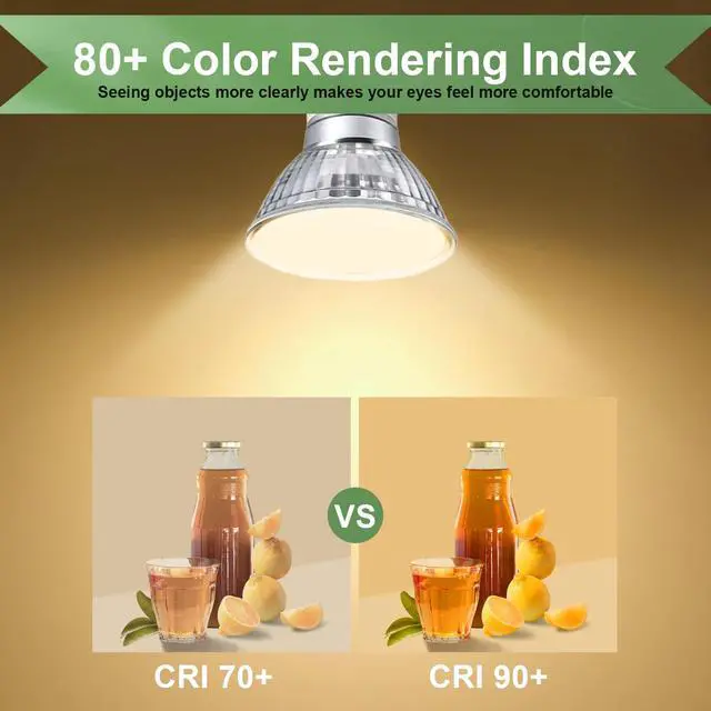 Alt view image 4 of 7 - GU10 120V 50W Halogen Light Bulbs for Track and Range Hood, GU10+C Candle Warmer Lamp with Dimmable, 2700K Warm White, 6000+Hours Long-Lasting Pack of 6