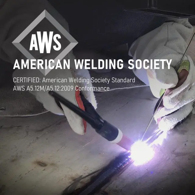 Alt view image 7 of 7 - TIG Welding Tungsten Electrode Red Tip | 10-pk 3/32" x 7" Red WT20/EWTh-2