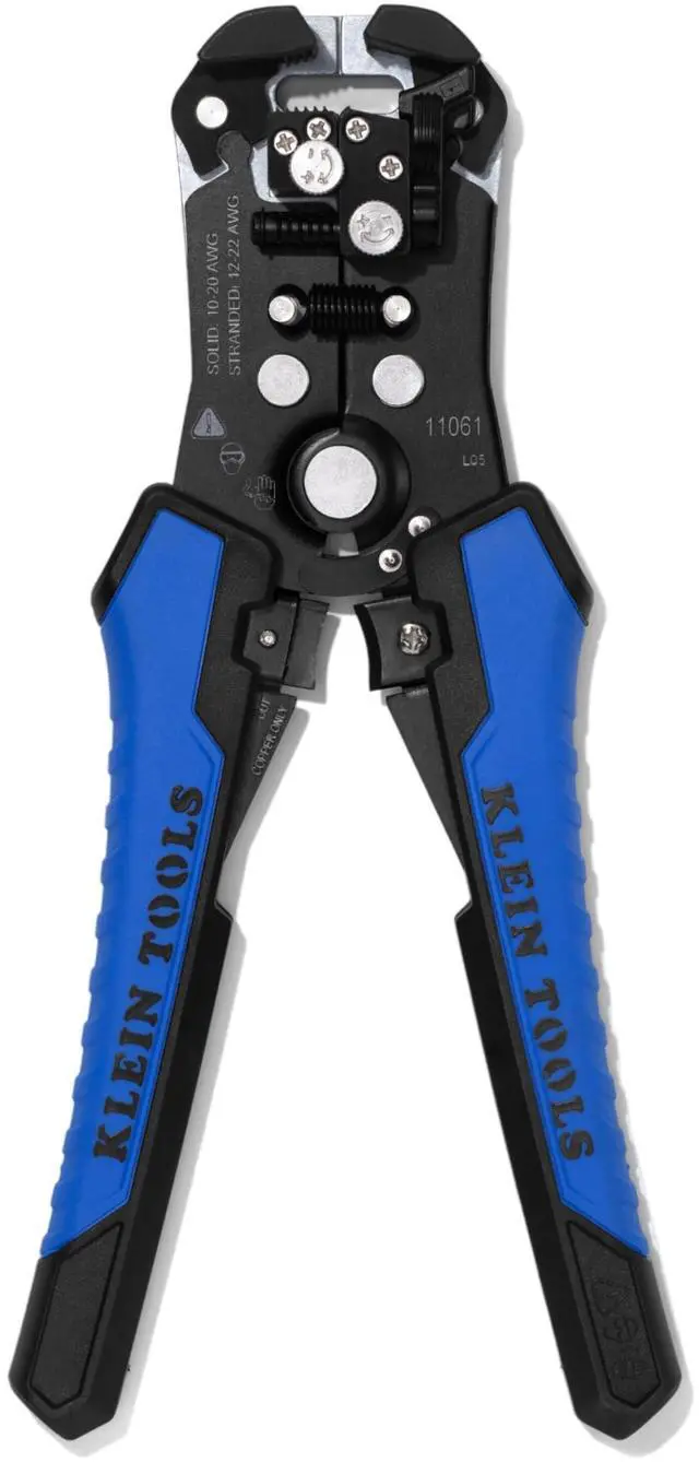 Main image of 11061 Self-Adjusting Stripper / Cutter, Heavy Duty, for 10-20 AWG Solid, 12-22 AWG Stranded, and Romex Wire 12/2 and 14/3